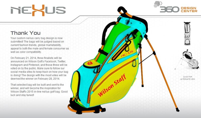 Wilson Staff Nexus golf bag