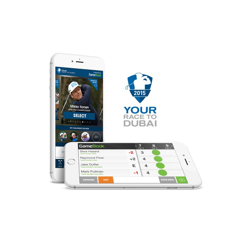 Your Race To Dubai powered by Golf GameBook