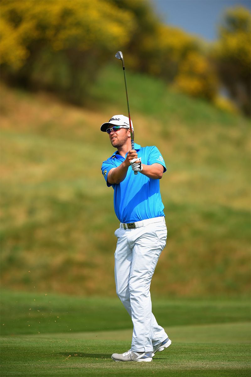 Bernd Wiesberger on his way to victory at Alstom Open de France