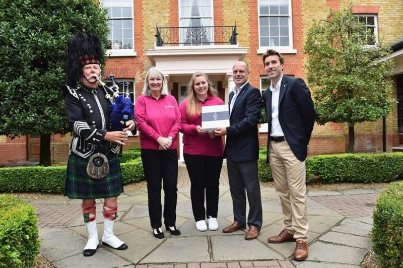 during the Scotland 2019 Solheim Cup Bid Submission at The Buckinghamshiore Gold Club on August 14, 2015 in Uxbridge, England.