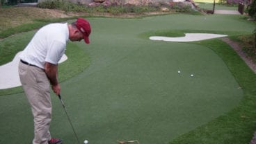 Synthetic turf by Golfplan in reality