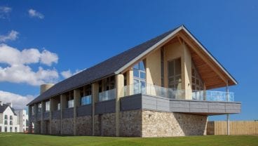 Carnoustie Golf Links clubhouse