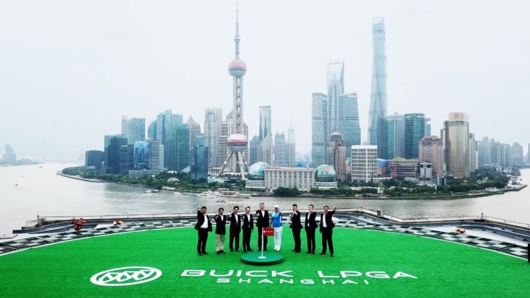 SAIC-GM Buick Brand and WME IMG China Launched Buick LPGA Shangahi Today