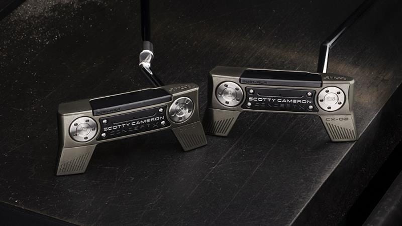 Scotty Cameron Concept X putters image of the 2 versions