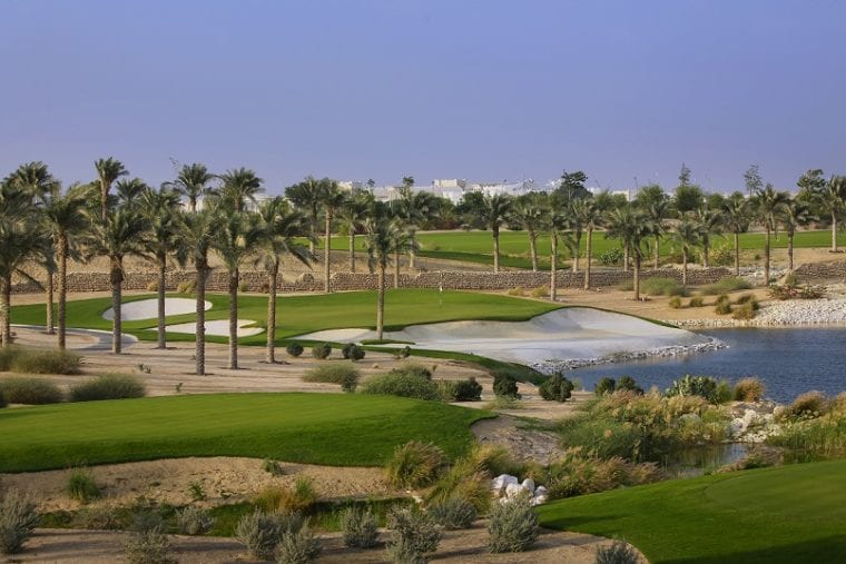 Education City Golf Club and the 4th hole