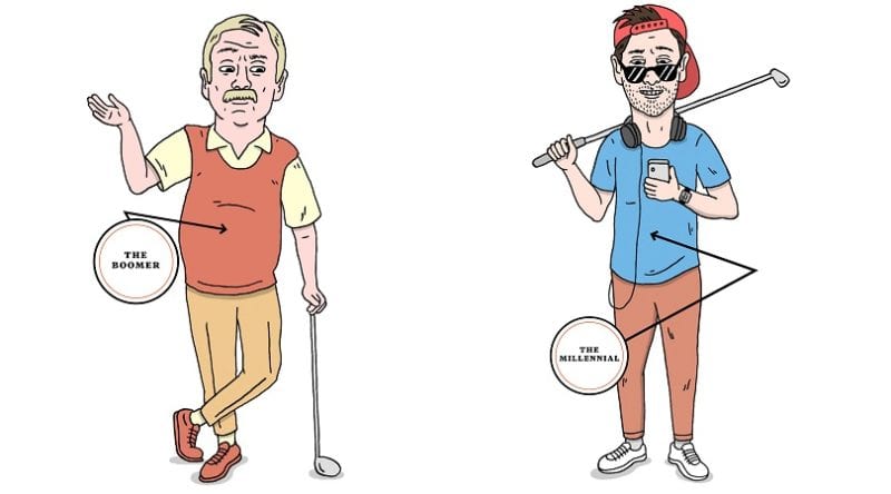 baby-boomer-millennial-golfers