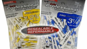 Pride Professional Tee System -Wood-Resealable-75CT-White-GROUP