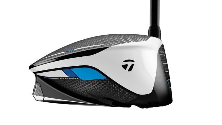 TaylorMade SIM driver toe from the side