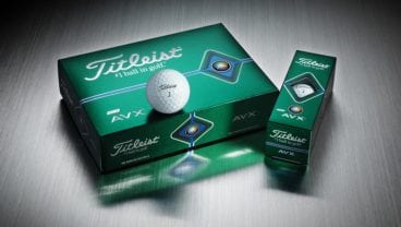 Titleist AVX golf ball dozen and sleeve-group