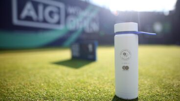 2021 AIG Women's Open without single use plastic bottles Mastercard Adidas