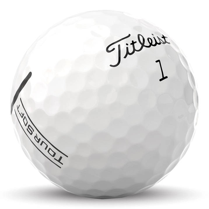 3rd generation Titleist Tour Soft golf ball 346 dimples
