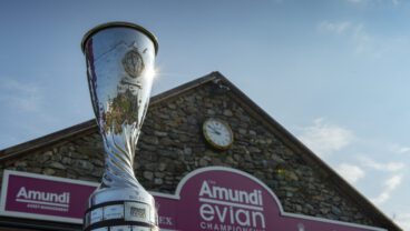 Amundi Evian Championship trophy