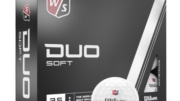 Wilson DUO SOFT golf ball packshot white color
