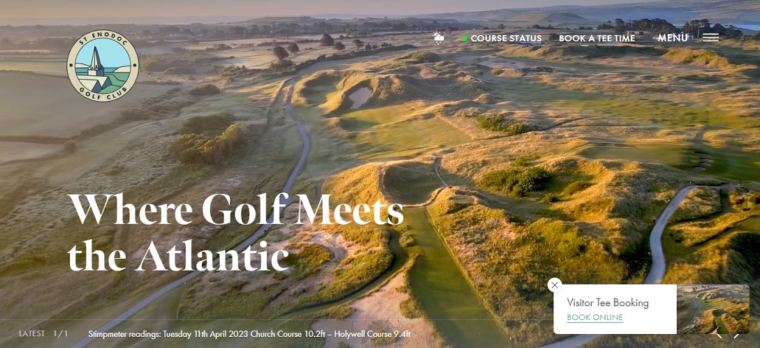 St Enodoc Golf Club new website resized